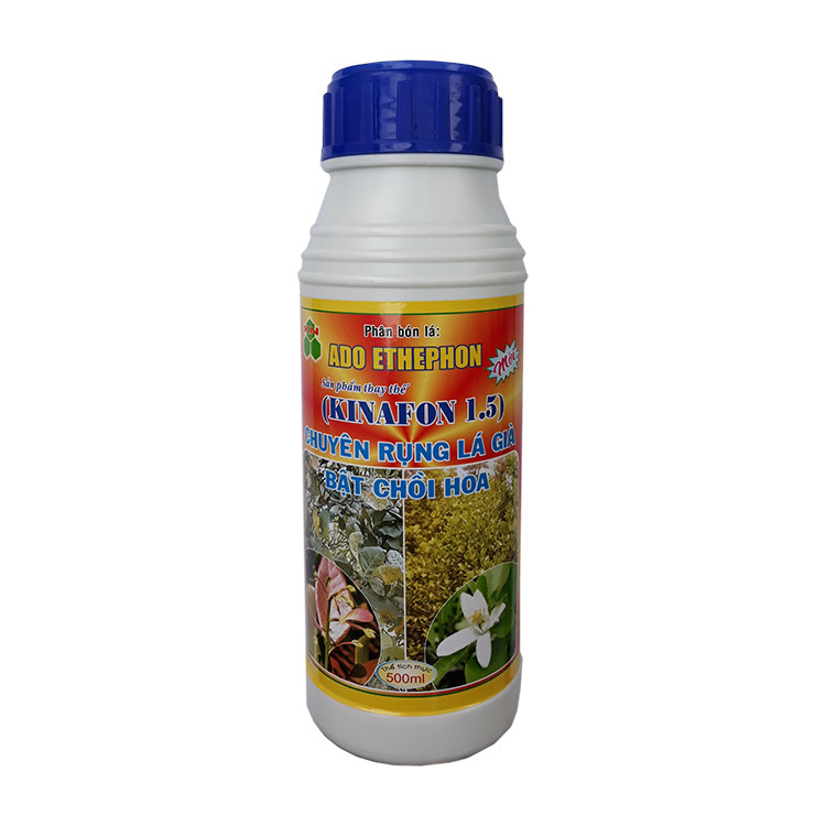 Phân bón lá Ado Ethephon - xử lý rụng lá mai vàng và cây ăn trái