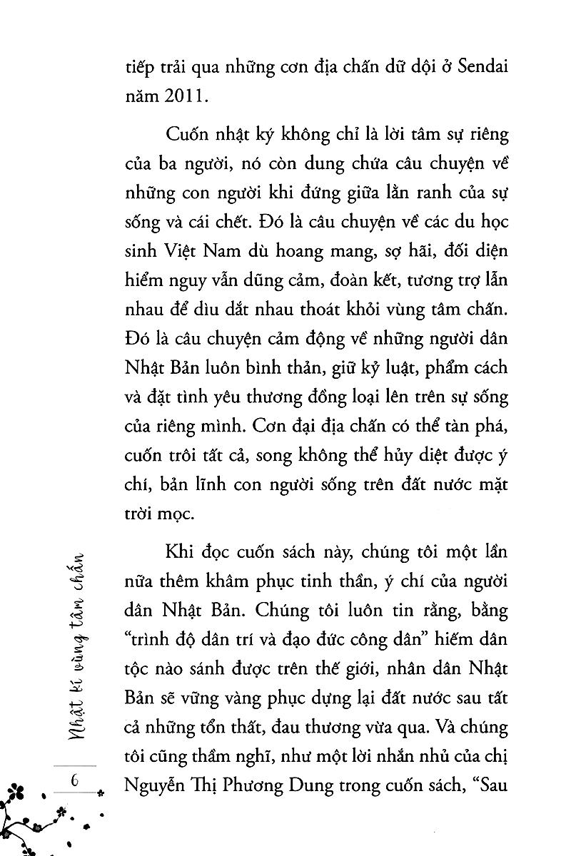 Sách Nhật Ký Vùng Tâm Chấn (Tái Bản 2018)