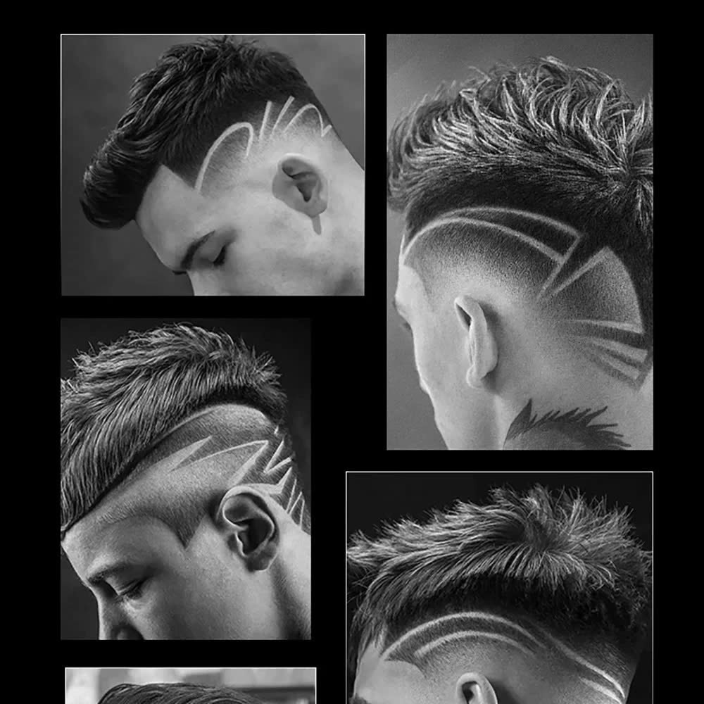 Tông Đơ Chấn Viền, Tông Đơ Khắc KEMEI 2299 Siêu Nét Gọn Đẹp Bền Chuyên Nghiệp Cho Salon, Barber Tóc