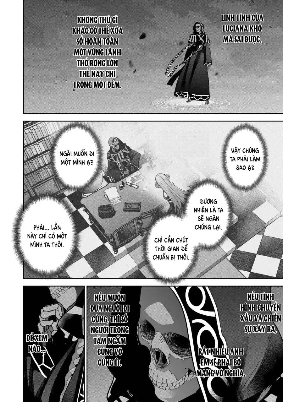 tôi, hiền nhân bị xử tử hình, đã được tái sinh lại thành một lich, và chiến tranh xâm lược bắt đầu chapter 33 4