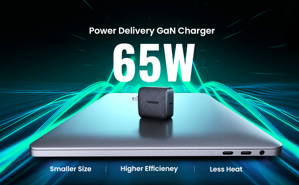 Củ sạc Ugreen 1 cổng USB type C 65W PD 3.0 CD217- hàng chính hãng