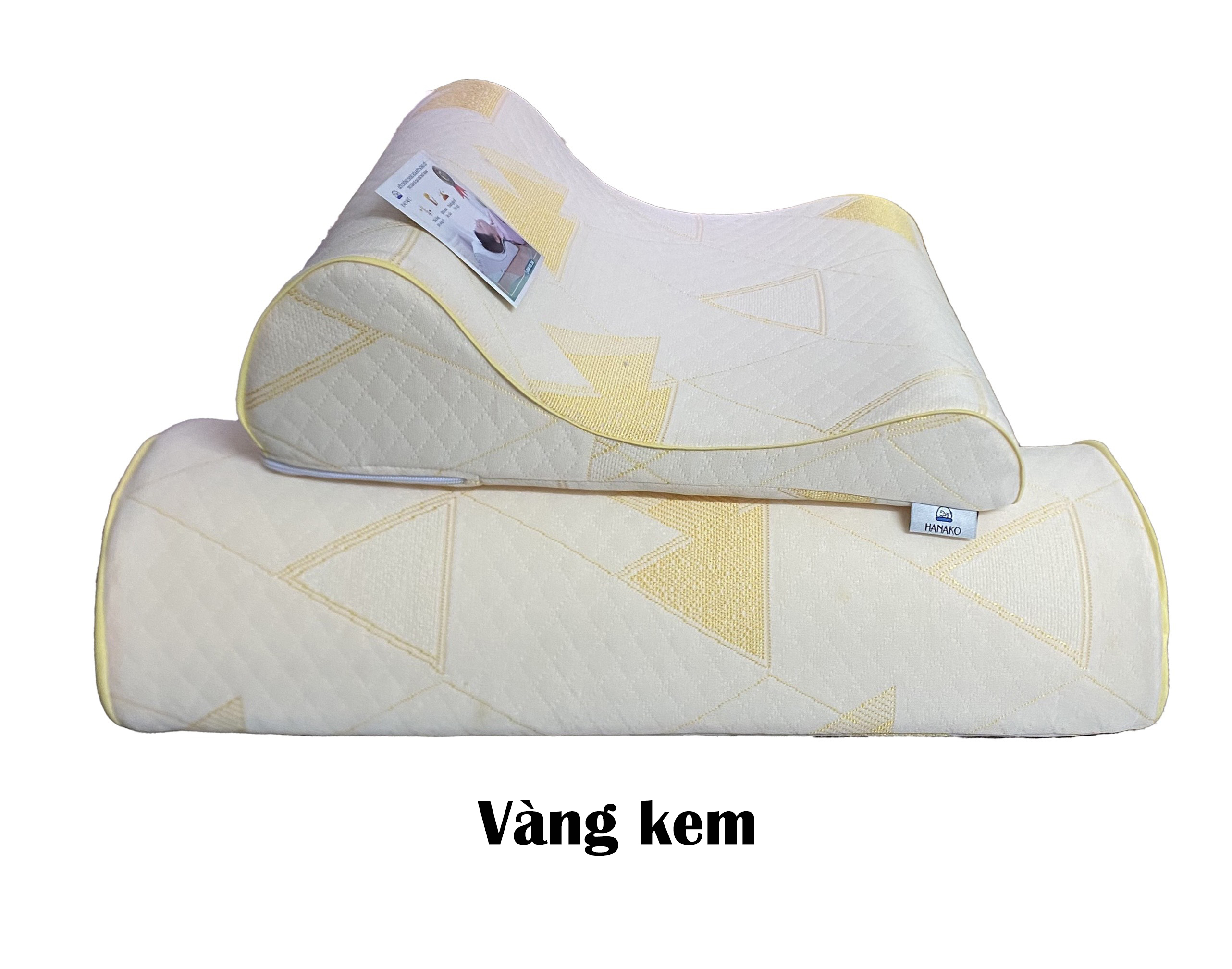 COMBO gối kê chống thoái hóa đốt sống cổ và gối kê lưng chống thoát vị đĩa đệm CHÍNH HÃNG - BẢO HÀNH 12 tháng