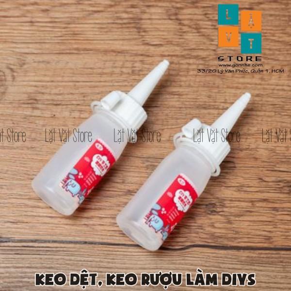 Keo dệt, keo dán vải làm đồ thủ công, diy, không làm hư bề mặt vải