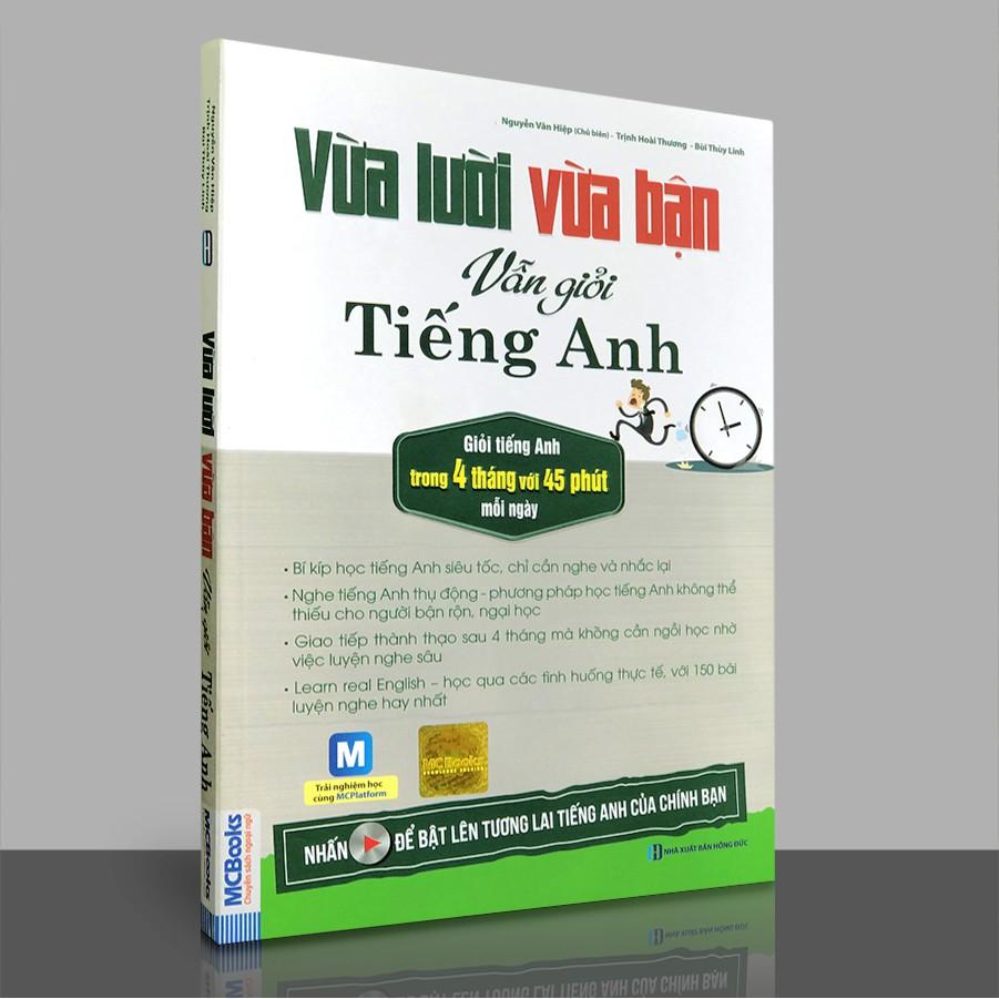 Sách - Vừa lười vừa bận vẫn giỏi tiếng Anh