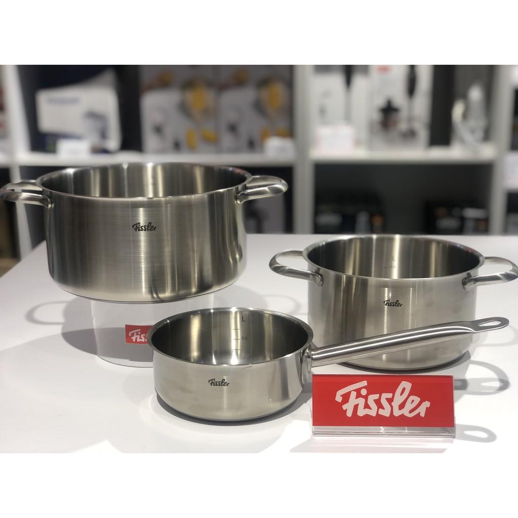 Bộ nồi inox cao cấp Fissler San Francisco 3 món - Hàng chính hãng