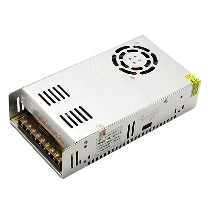 NGUỒN TỔ ONG 48V 10A CÓ QUẠT