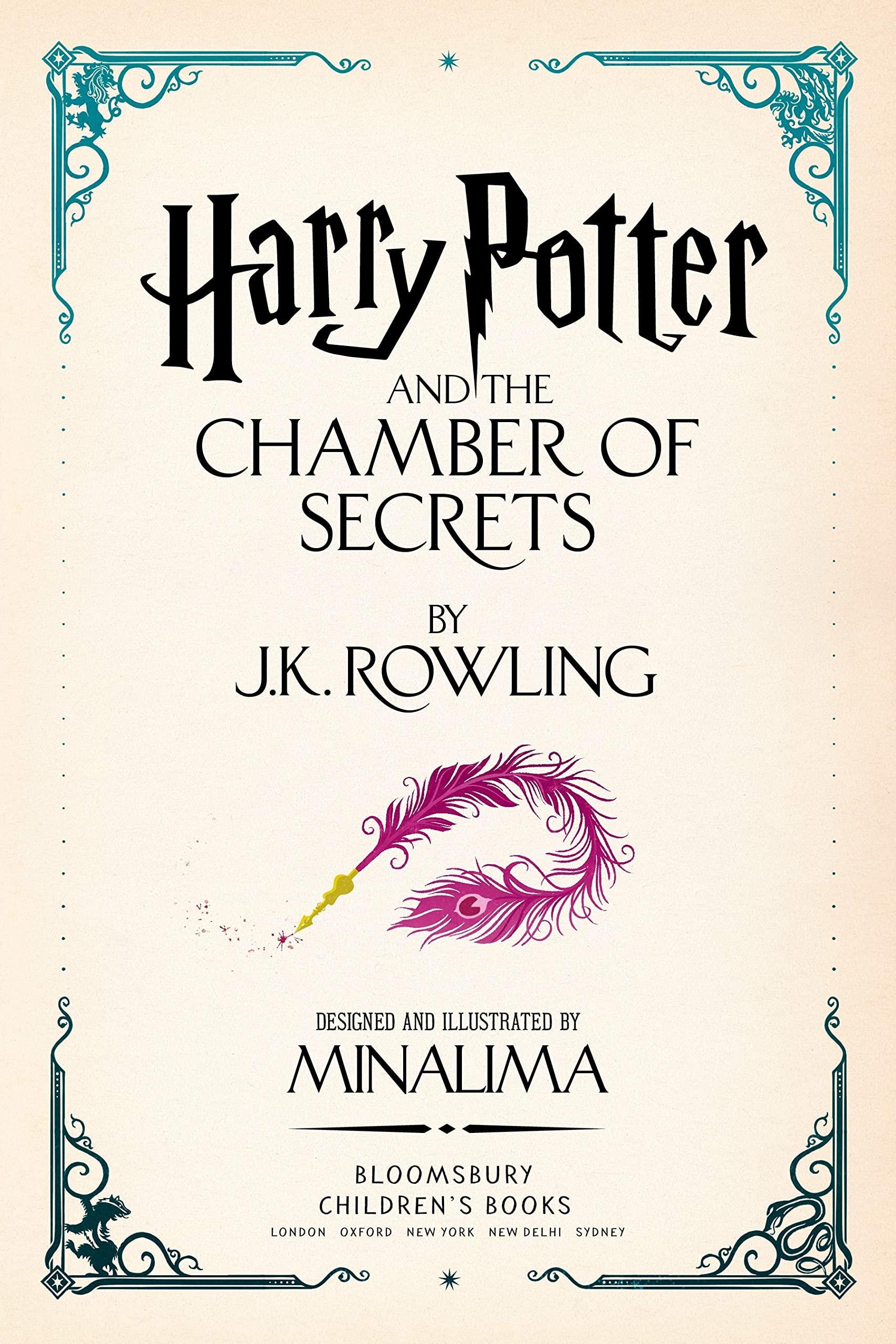 Sách ngoại văn: Harry Potter And The Chamber Of Secrets - Minalima Edition