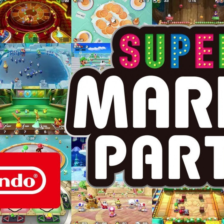 Đĩa Game Nintendo Switch Super Mario Party - Hàng nhập khẩu 1