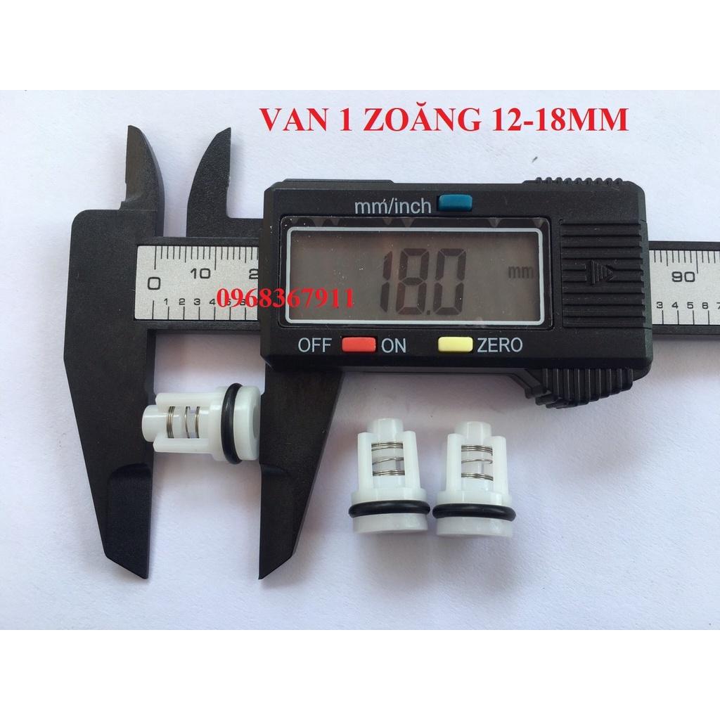 BỘ PHỚT, VAN MỘT CHIỀU MÁY BƠM RỬA XE MINI CAO ÁP DÙNG PHỚT 12-20; 12-18, COMBO 3 CHIẾC