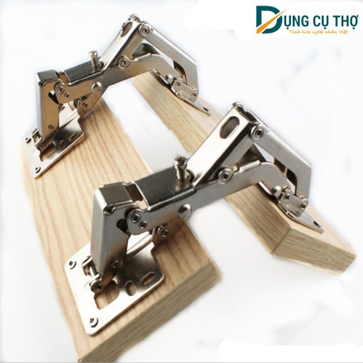Bản lề thép chữ M cao cấp ko giảm chấn và giảm chấn