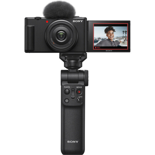 (Tặng Túi + Thẻ Nhớ 64GB) Máy Ảnh Vlog Sony ZV-1F | Black - Hàng Chính Hãng