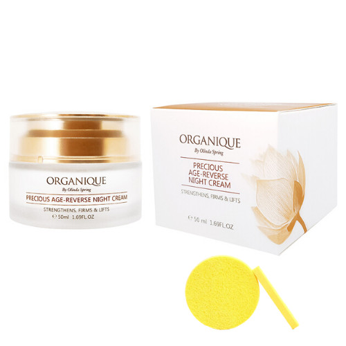 Kem Chống Lão Hóa Ban Đêm Organique Precious Age-Reverse Night Cream (50ml) - Tặng Kèm Mút Rửa Mặt