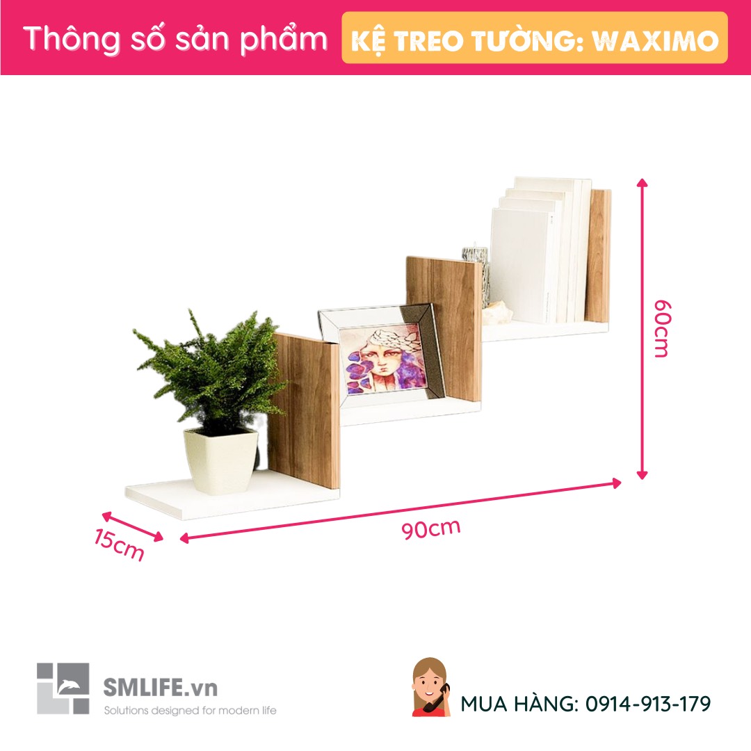 Kệ treo tường decor