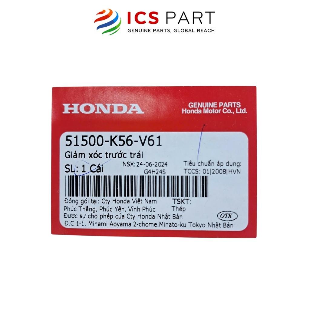 Giảm Xóc (Phuộc) Trước Trái HONDA Winner X 2019 Màu Vàng (51500K56V61)