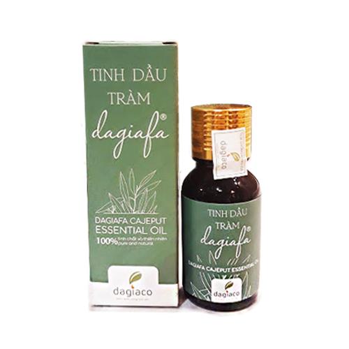 TINH DẦU TRÀM DAGIAFA - SẢN PHẨM ĐƯỢC BÌNH CHỌN THƯƠNG HIỆU XUẤT SẮC 3 MIỀN 2019 - DÙNG CHO BÉ TỪ 1 THÁNG TUỔI - PHÙ HỢP THOA, PHA NƯỚC TẮM VÀ XÔNG PHÒNG