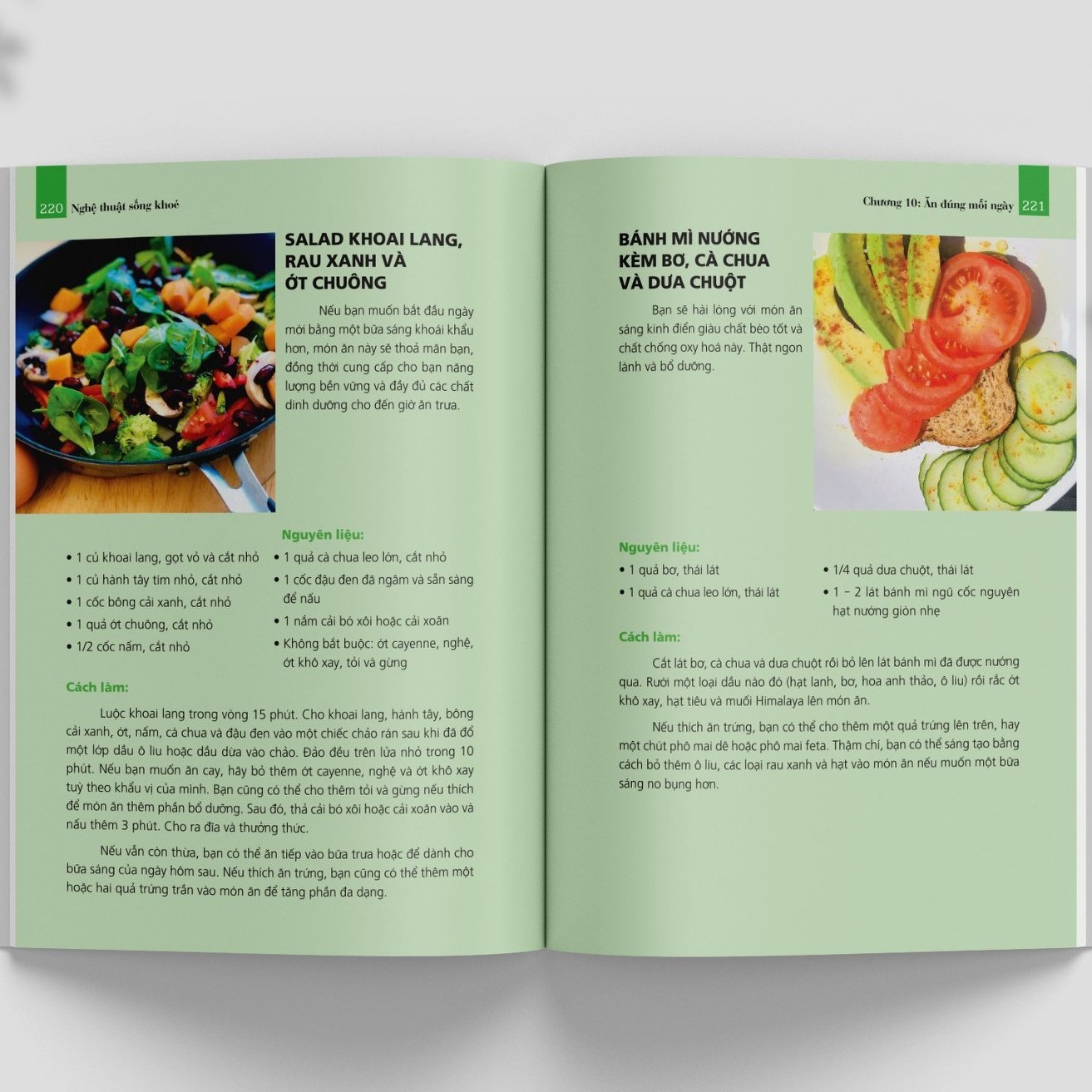 Sách Nghệ Thuật Sống Khỏe - Một Chế Độ Dinh Dưỡng Lành Mạnh Và Sức Khỏe Tốt Đem Đến Cho Bạn Hiệu Suất, Sức Sống Và Thành Công