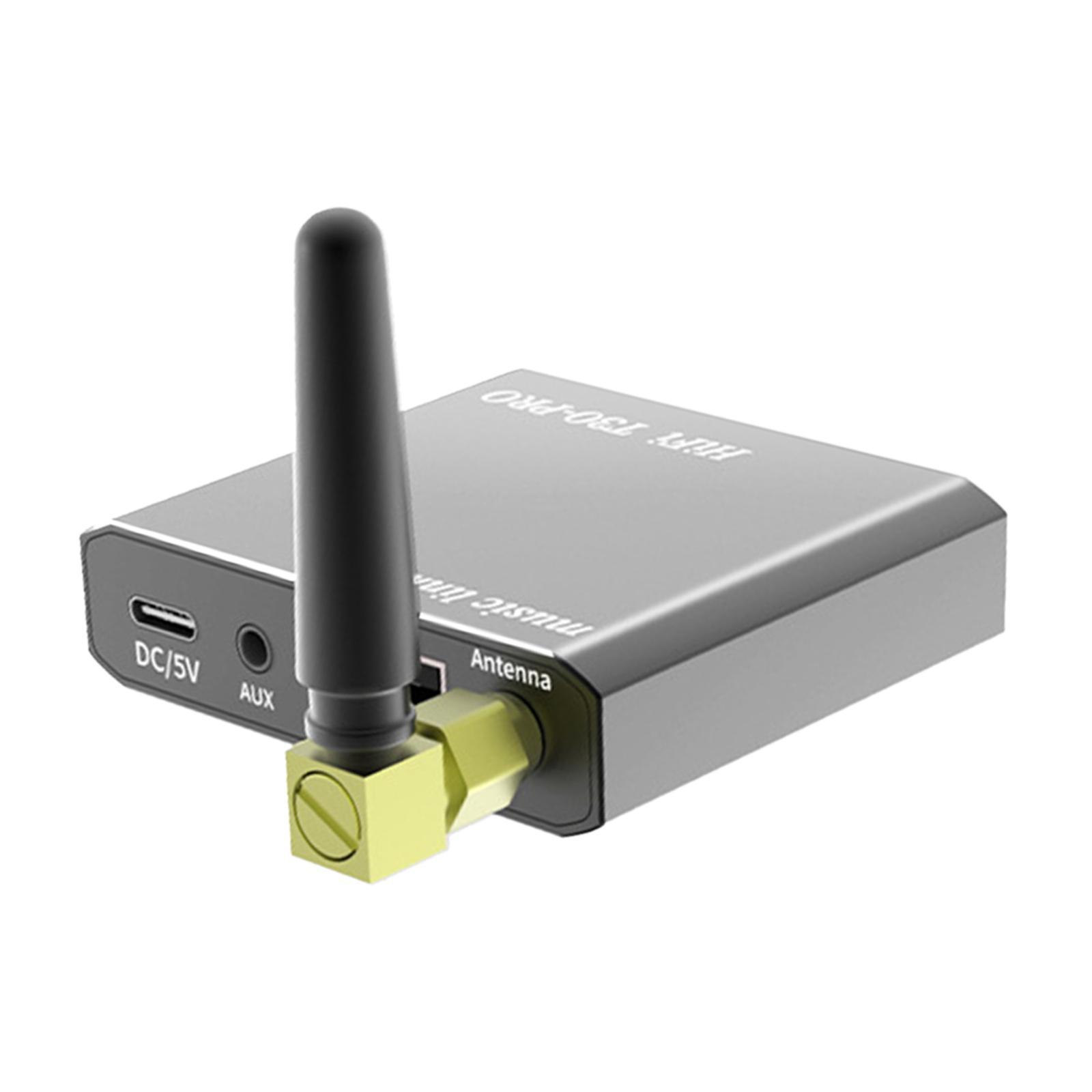 5.2 Receiver for Car, AUX Adapter, Music Receiver for Home Stereo/Wired Headphones/Hands Free Call