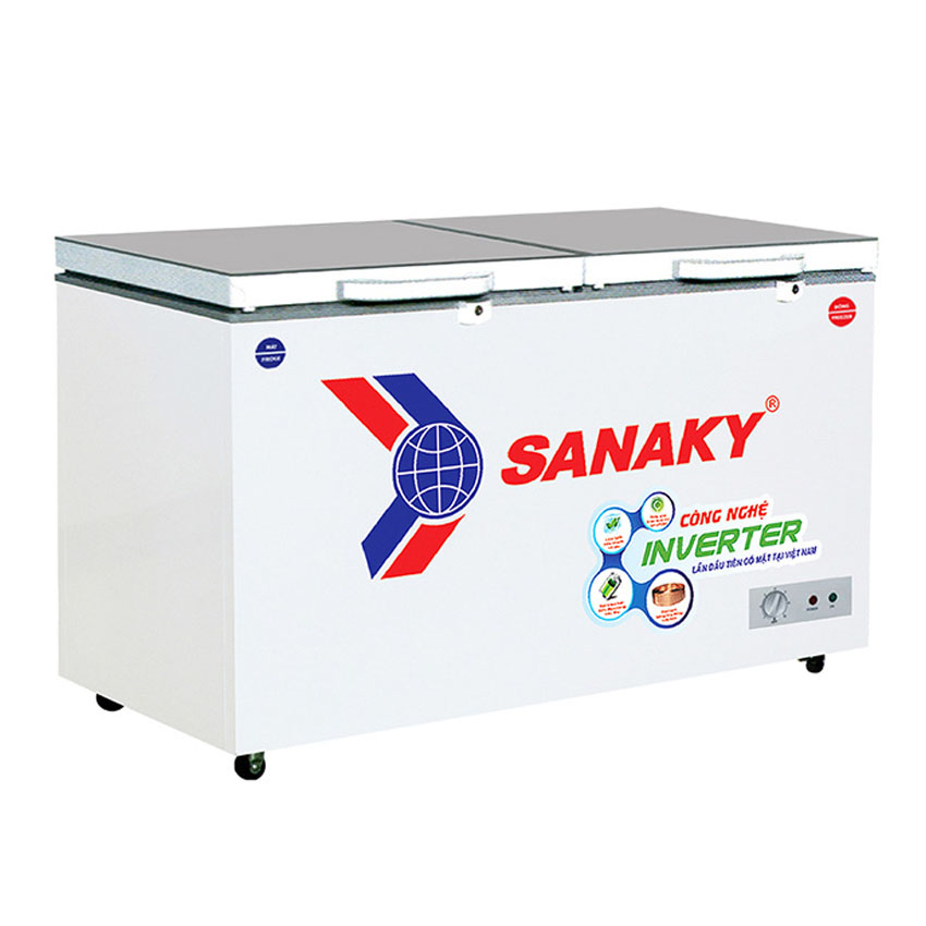 TỦ ĐÔNG MÁT SANAKY INVERTER 195 LÍT VH-2599W4K ĐỒNG (R600A) - HÀNG CHÍNH HÃNG - CHỈ GIAO HCM