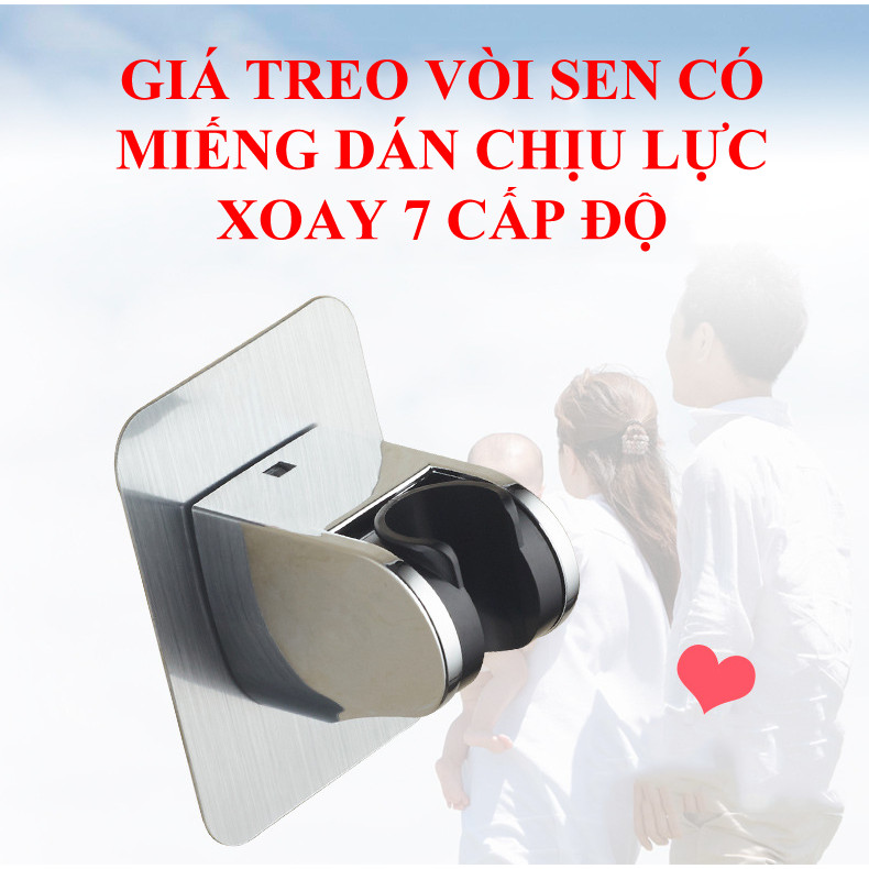 Miếng dán tường treo vòi sen không cần khoan bắt vít GD00008