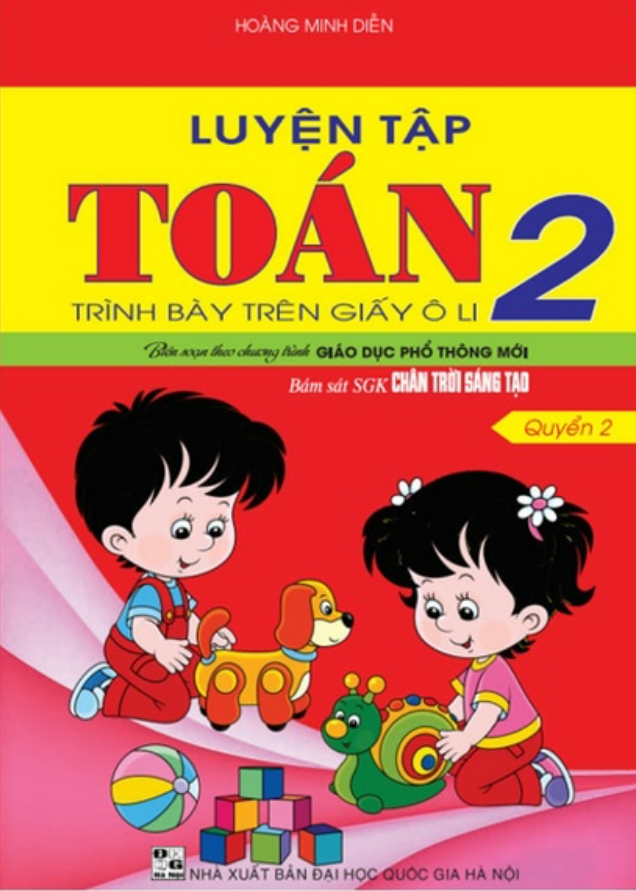 Sách – Luyện tập Toán 2 - Quyển 2