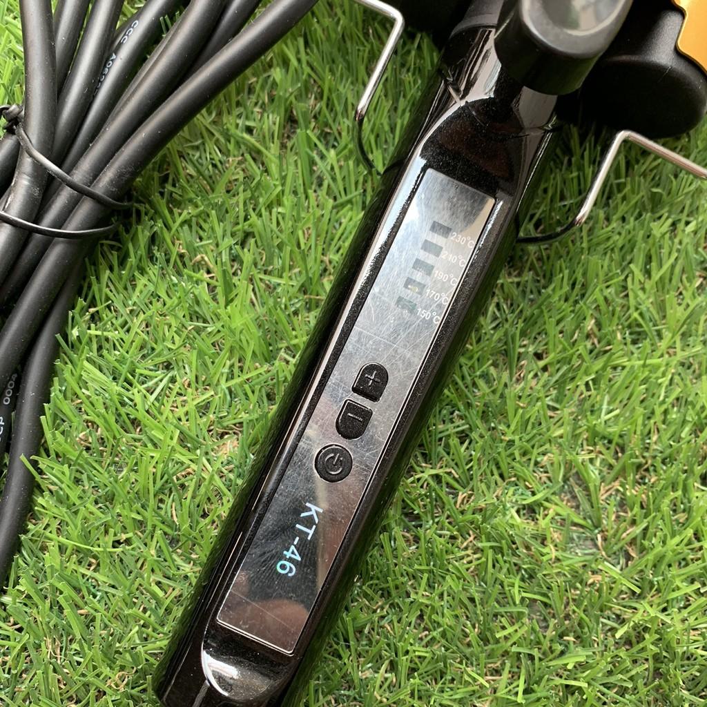 Máy Uốn Xoăn Tóc 3 trục KT-46 màu vàng