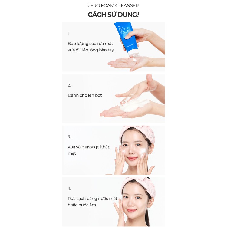 Sửa rửa mặt dịu nhẹ Medicube Zero Foam Cleanser