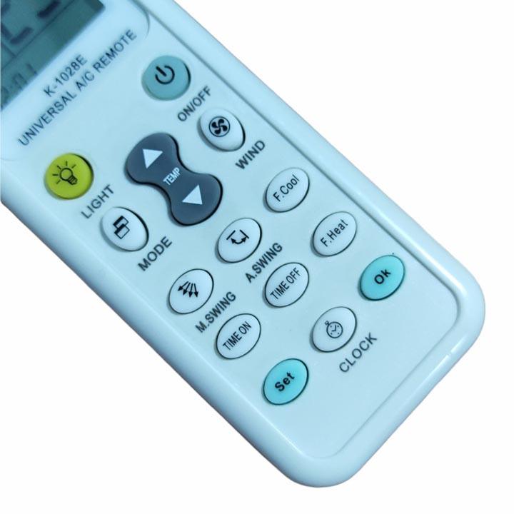 điều khiển điều hoà đa năng điều khiển đa năng remote đa năng tích hợp đèn pin(tặng kèm pin)