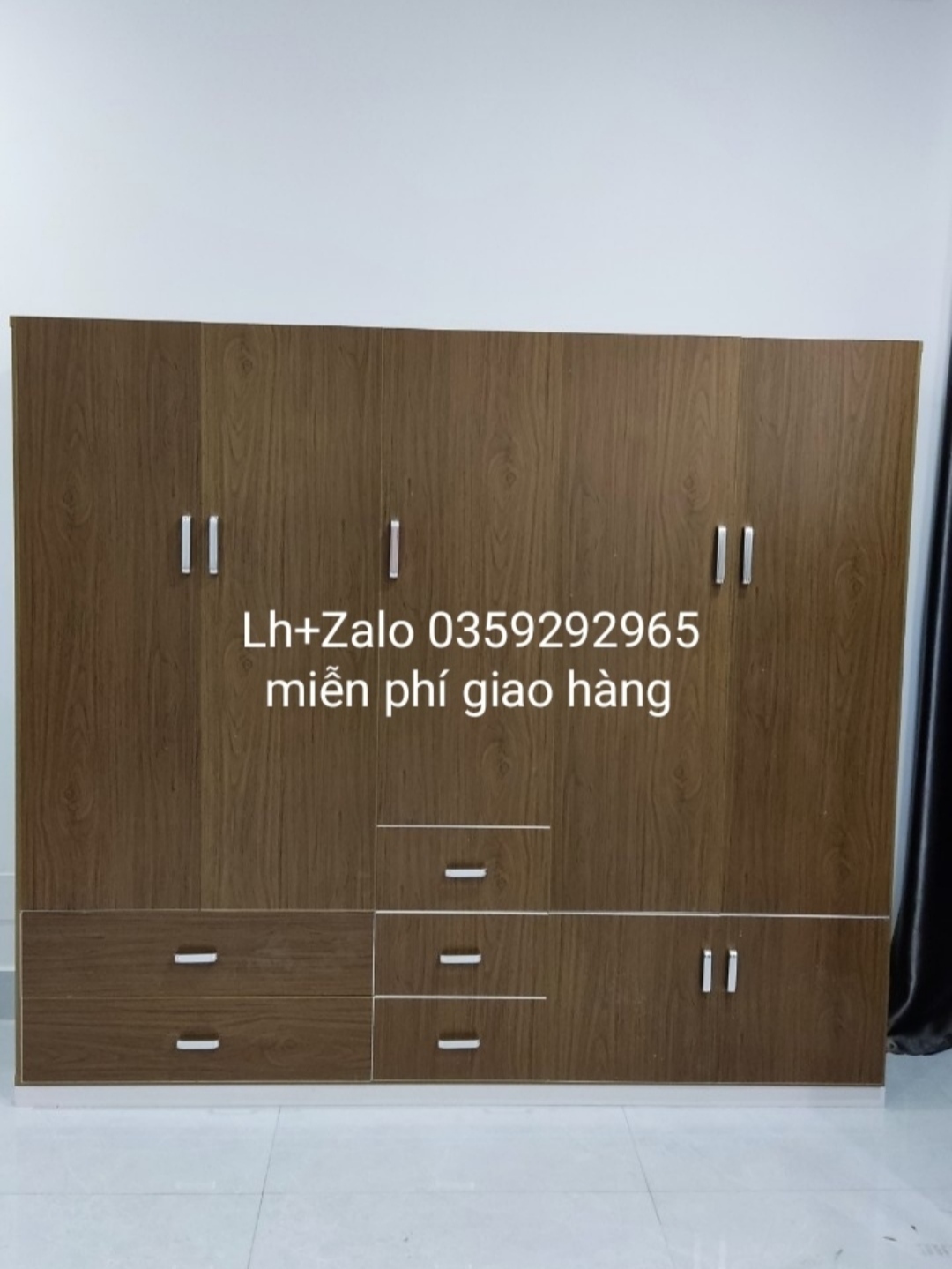 Tủ nhựa đài Loan 5 cánh