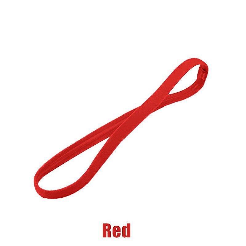 1PC Fashion New Candy Color Sports Headband Women Men Yoga Hair Bands Girls Sport Anti-slip Elastic Rubber Hairband Accessories
