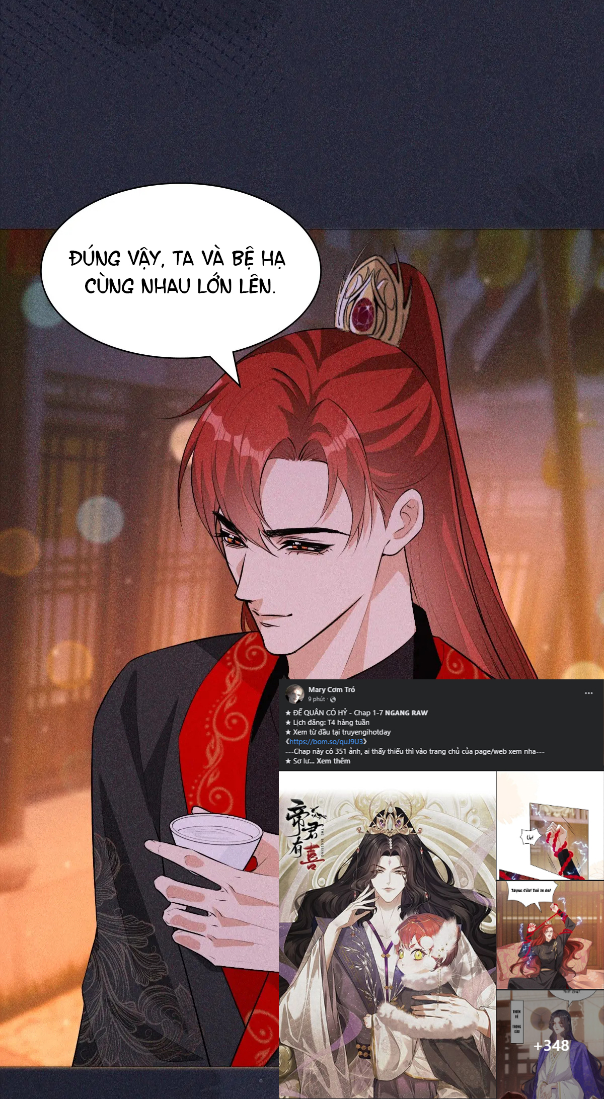 Đế Quân Có Hỷ chapter 6.1 - Trang 10
