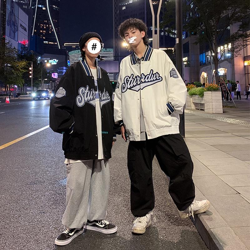 Áo khoác nam nữ bomber unisex gió jacket dù 2 lớp cúc bấm form rộng local brand ulzzang phong cách hàn quốc đep STURRADU