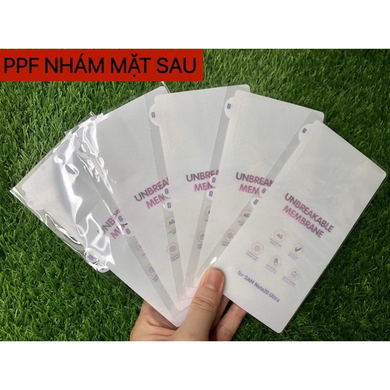 DÁN PPF DẺO NHÁM DÀNH CHO SAMSUNG S8/S9 S8+/S9+ S10 S10+ NOTE8/9 NOTE10 NOTE10