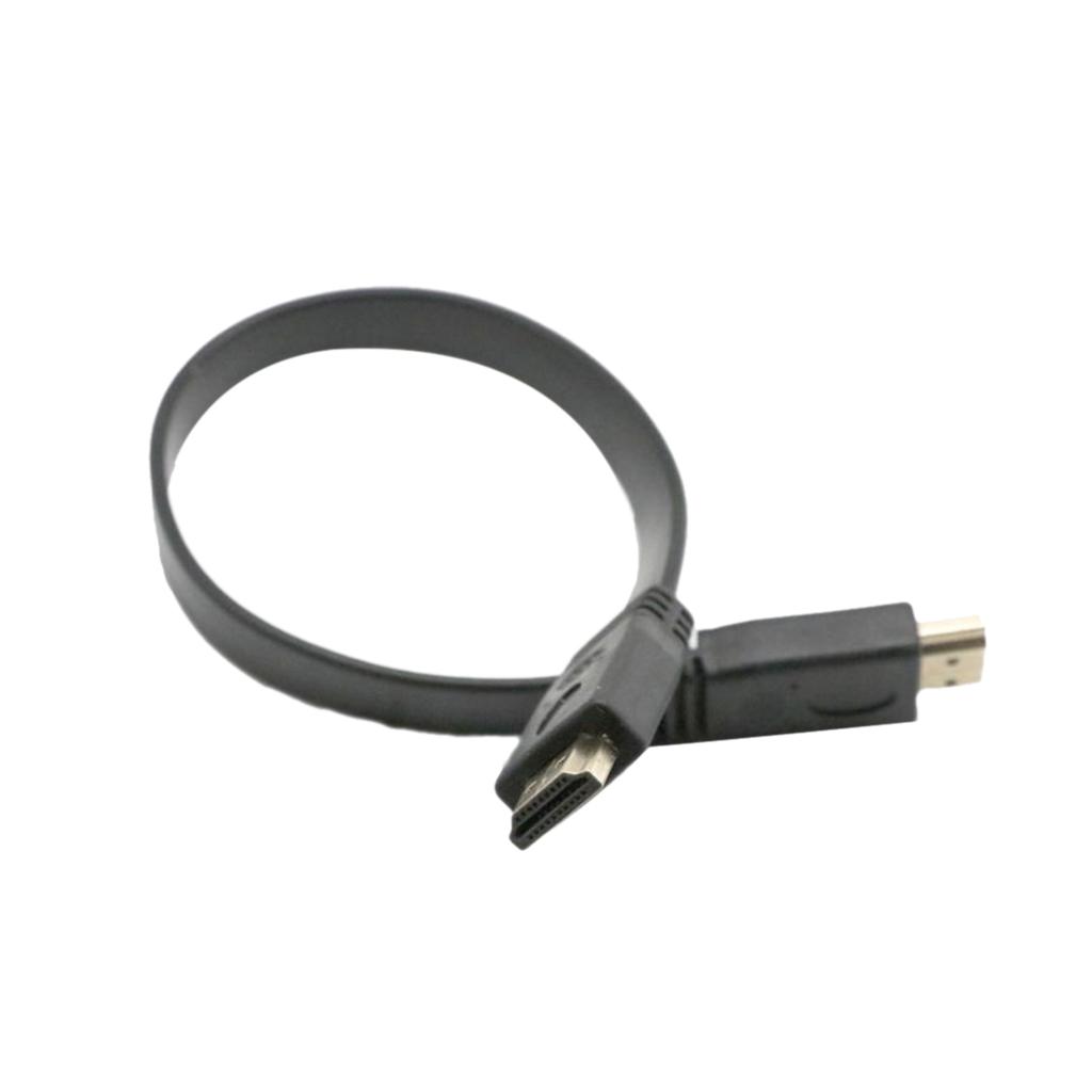 0.98ft HDMI FLAT Cable V1.4 3D 1080P Ethernet for HDTV LED XBOX PS3 BLURAY