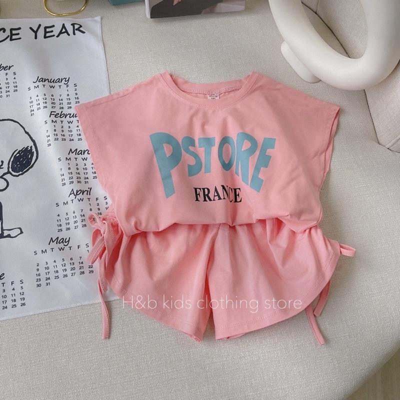 Bộ cộc tay Bé gái size đại️M0034️ Bộ quần áo bé gái từ 17-30kg, chất cotton 4 chiều mềm mịn thấm hút mồ hôi tốt