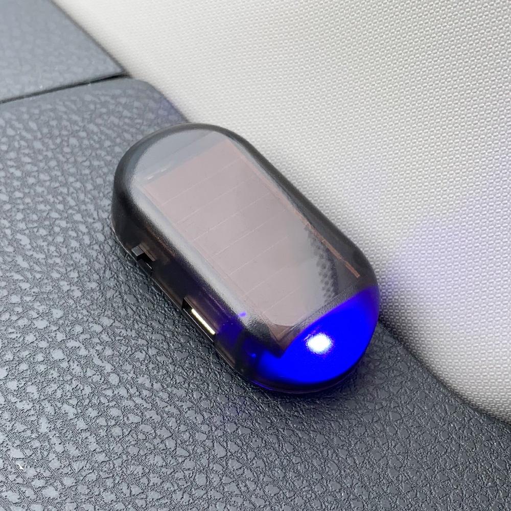Đèn Led Cảnh Báo An Ninh Giả Chống Trộm Sử Dụng Năng Lượng Mặt Trời Cho Xe Hơi