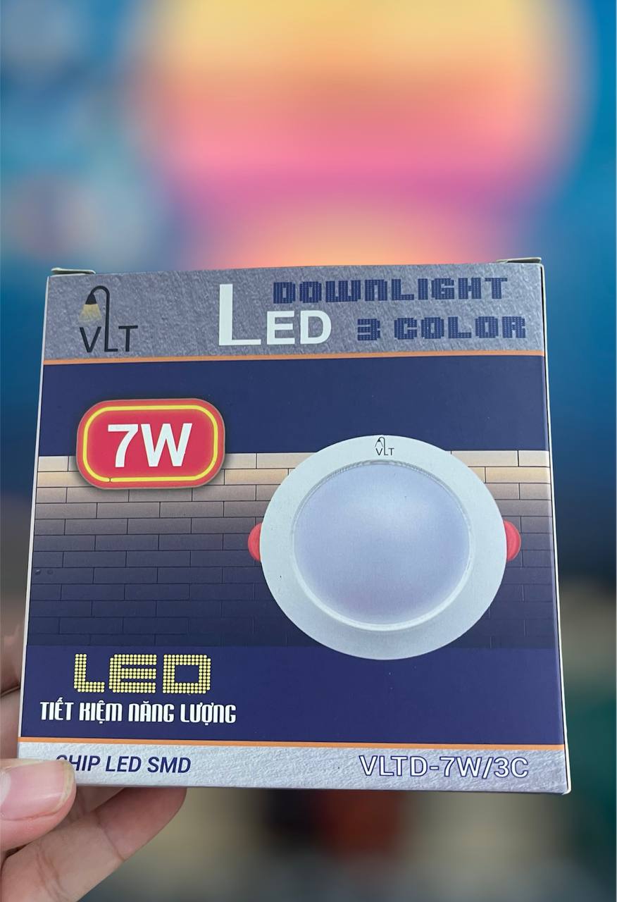 Downlight 3 chế độ VLT - 7W