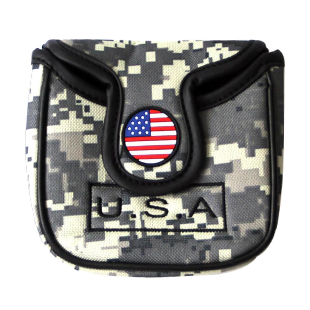 2Pcs Golf Head Cover Club Cover Protector Golf Head Guard Golf Accessories