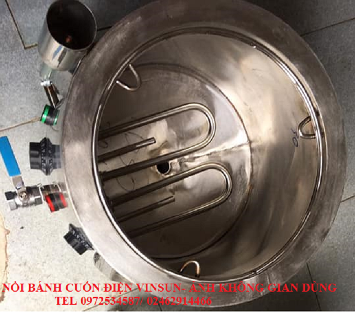 NỒI TRÁNG BÁNH CUỐN INOX ĐIỆN TỰ ĐỘNG VINSUN