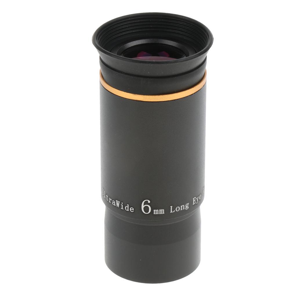 1.25" Telescope Eyepiece Lens For Astronomy Moon Planet Deep Sky 66 Degree