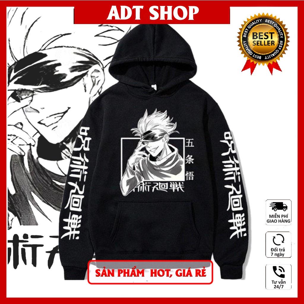 BST áo Hoodie JUJUTSU KAISEN anime manga mẫu hình đẹp giá rẻ