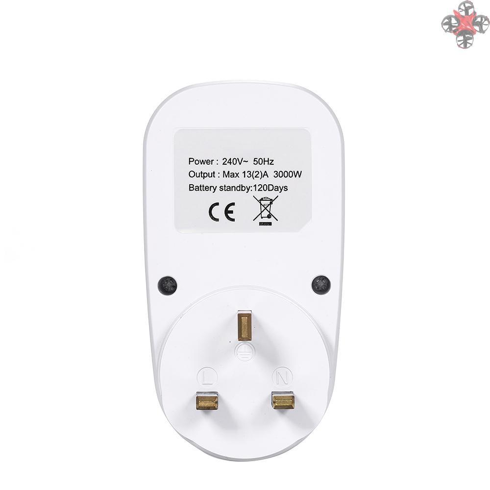 Ổ Cắm Hẹn Giờ Kỹ Thuật Số Có Màn Hình Lcd