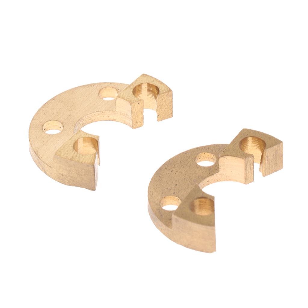 Sunnimix 2 Chiếc Pháp Kèn Trombone Cánh Quạt Dừng Cho Đồng Nhạc Cụ Phần