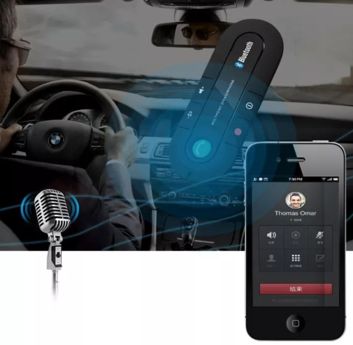 Loa nghe nhạc bluetooth không dây âm thanh âm trầm cho ôtô chế độ nghe nhạc rảnh tay an toàn khi lái xe bộ sản phẩm nghe nhạc nhiều chế độ