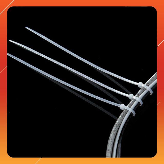 COMBO 160 SỢI DÂY RÚT NHỰA MÀU TRẮNG 3x100MM