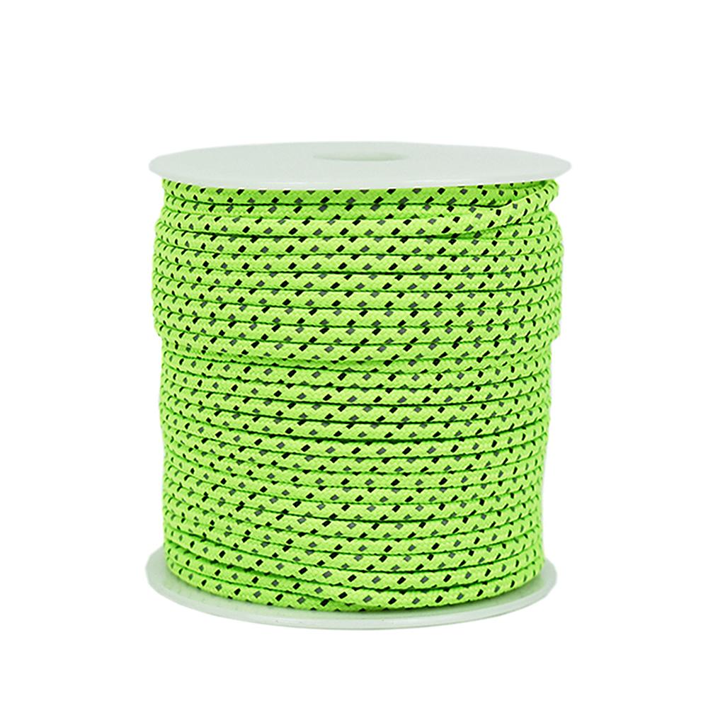 50m Dây Paracord phản quang, buộc bánh răng ngoài trời 1 dùng cho việc dựng lều, túi treo đồ, chèo thuyền, dây sinh tồn, v.v.