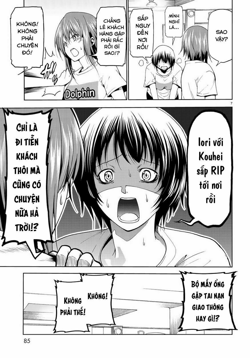 cô gái thích lặn - grand blue chapter 55 7