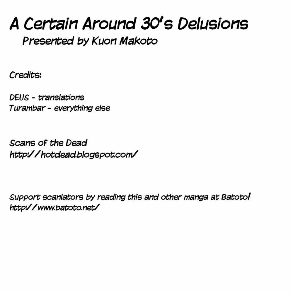 a certain around 30's delusions chapter 2 1