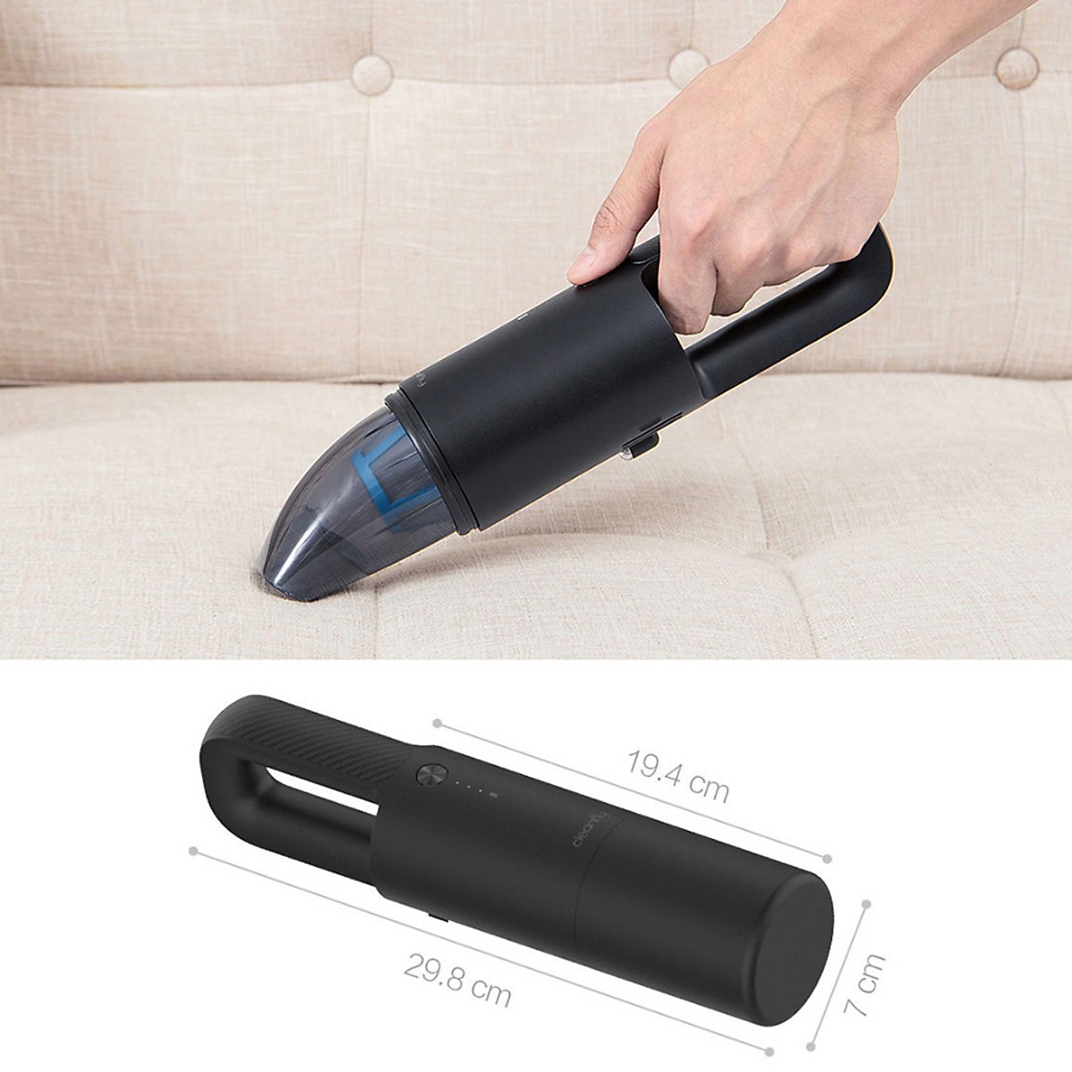 Máy Hút Bụi Cầm Tay Đa Năng Xiaomi Cleanfly-FVQ - Hàng Nhập Khẩu