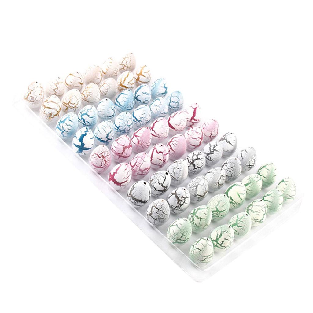 60 Mini Trắng Magic Trứng Khủng Long W Crack Màu DINO Mẫu Nước Nở Đồ Chơi