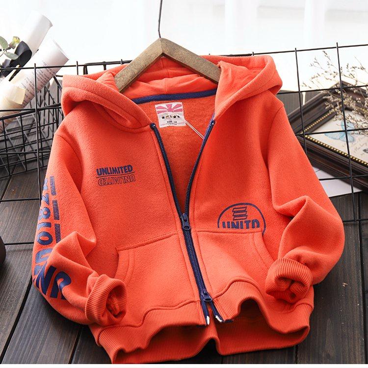 Áo khoác bé trai gái áo nỉ hoodie cho trẻ em từ 6-65KG size đại khóa zip UNLIMITED